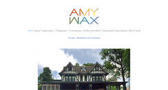 Desktop Screenshot of amywax.com